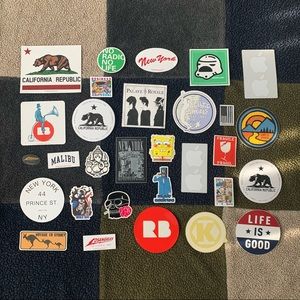 Lot of 30+ stickers